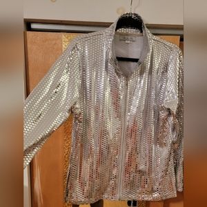 Silver Light Weight Jacket